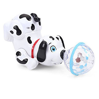 Dancing Dog With Music Flashing Lights - Multi Color