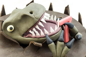 Torta Dinozaver - Dinosaur cake fondant 