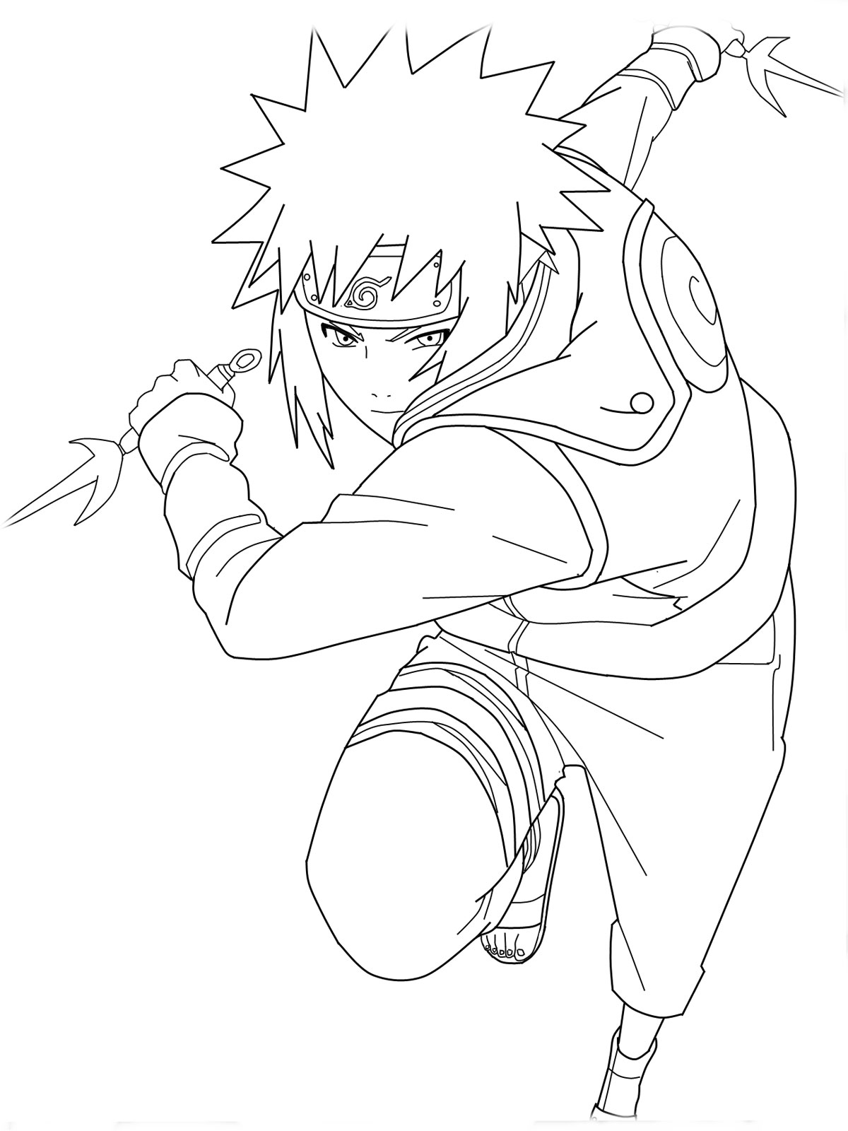 naruto coloring pages printable realistic coloring pages