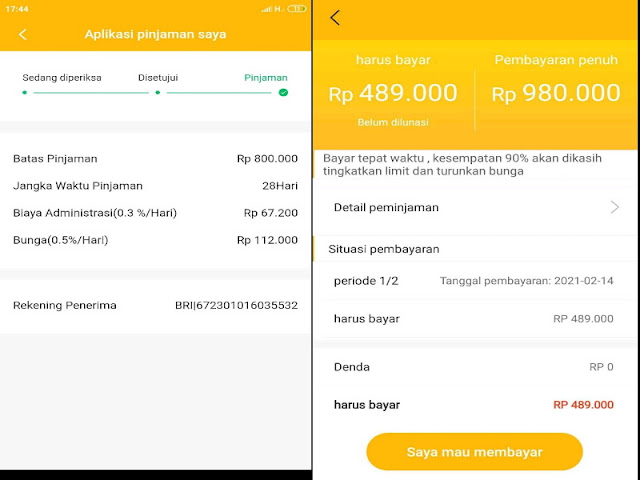 Pinjaman Online Terpercaya Langsung Cair