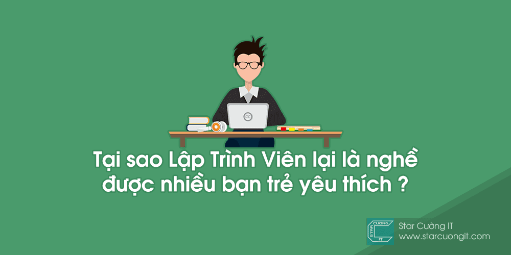 Tại sao Lập Trình Viên lại là nghề được nhiều bạn trẻ yêu thích ?