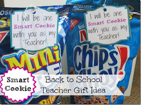 One Smart Cookie Teacher Gift by Crunchy Frugalista.
