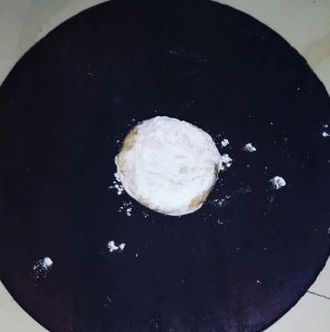 Add little flour