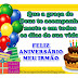 Mensagem de Aniversário - Irmão