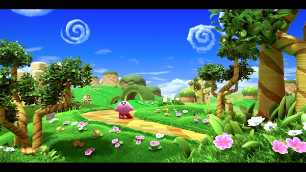 Kirby and the Forgotten Land Looking Around