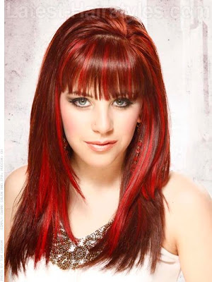 modern red hair styles