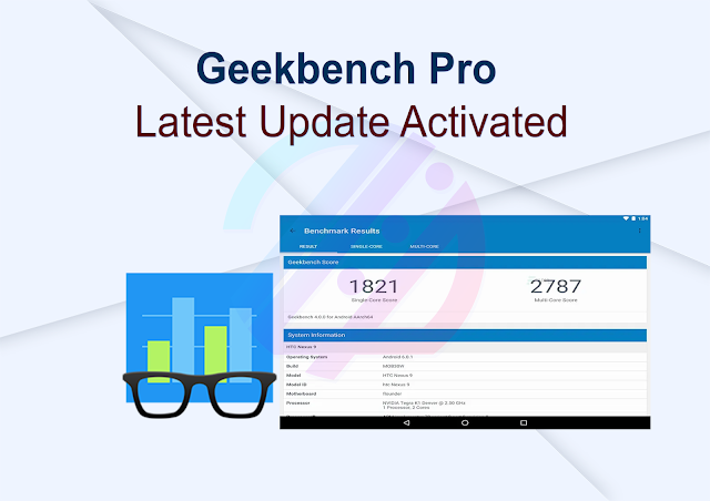 Geekbench Pro Latest Update Activated