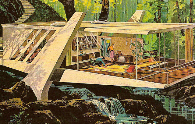Las casas futuristas de Motorola de los años 60
