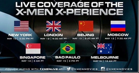 live xmen xperience