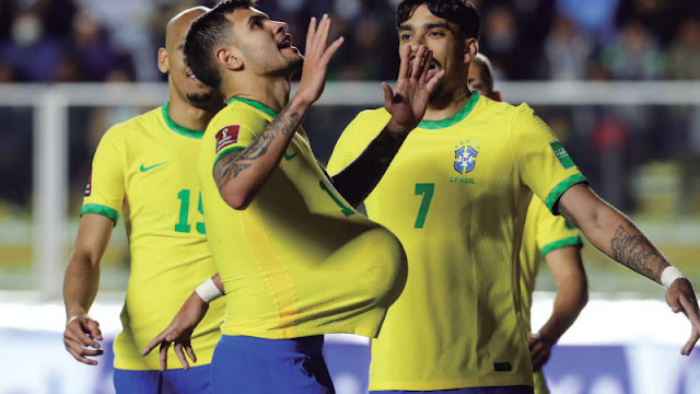 Bolivia 0 - 4 Brasil