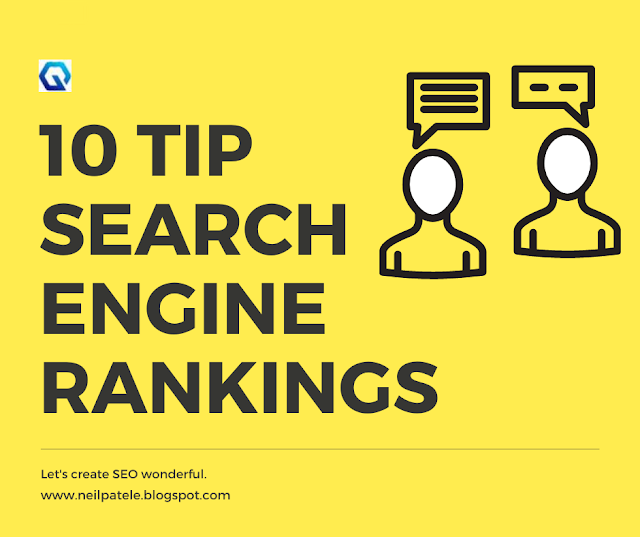 10 Tips For Raising Your Search Engine Rankings