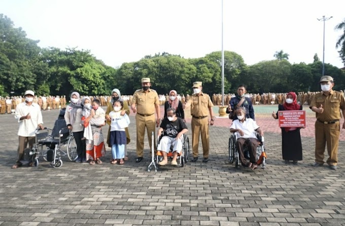 Dalam Rangka Hari Disabilitas Internasional, Pemkot Bekasi Berikan