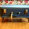Suitcase Coffee Table / Sold Price Oversized Leather Suitcase Coffee Table On Metal Base Invalid Date Edt - For example vintage suitcase shelves.