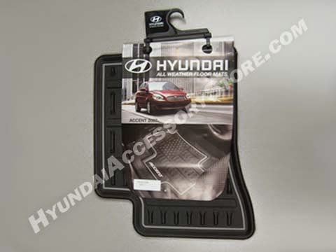 http://www.hyundaiaccessorystore.com/Hyundai_Accent_All_Weather_Floor_Mats.html