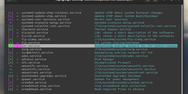 chkservice Is A systemd Unit Manager With A Terminal User Interface (New Version Available)