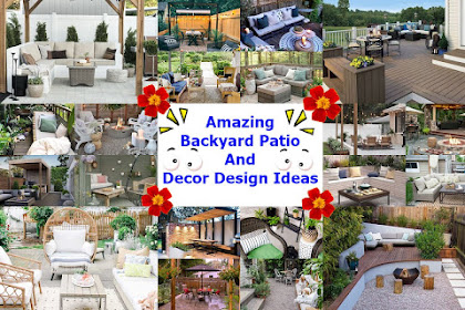 Amazing Backyard Patio And Decor Design Ideas