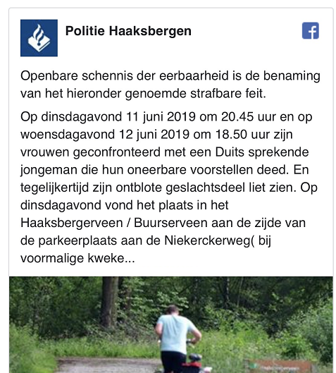 https://www.facebook.com/PolitieHaaksbergen/posts/2291189350959423?__xts__%5B0%5D=68.ARDF32HZGa5nG1tjT5a7vlgnqbzWZFDFuQW1vwZ7vqiP77qI3wrinB0w21oPBlaWO6h671INQqcAcIjoNsl0d8CsVnblh_E9fX-fN2N-Ao8S3I0bqzjUx1noHyOPKcpGOdk1BWhtqQjnweWbRJpocj6iz0btMtFcvxR2XXYLeuLAz-DA-_rsTY8Sq2F9XPJjb3Azy2Z98MDdPLs91uw-O8vAmtupEGkUQBwtZWJSALBGJ5JBk7w4UhqTz4uLXM-3LDJP79i8x5VNvmyNYMUvZZiyRJnJe_BwpTgFOTbdixxiGulL6qgMLPa_4Zm3GETiolG_VQW0ph4zQgkQJ6gY0Yi7yw&__tn__=-R