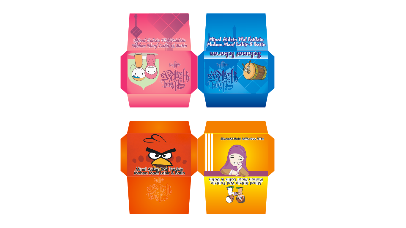 Share Everything Desain Pola Amplop Lebaran Corel  Draw 