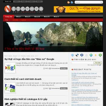 Netdohoa-ThemeV02 blog template. template image slider blog. magazine blogger template style