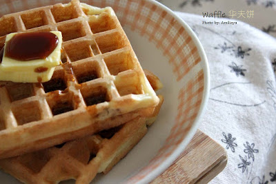 Natural yeast - waffle 天然酵母 - 华夫饼