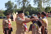 Pembukaan Kemah Bakti Saka Bhayangkara Tingkat Daerah Kalimantan Selatan (PERTIKARADA) X di Kab. Barito Kuala Tahun 2023