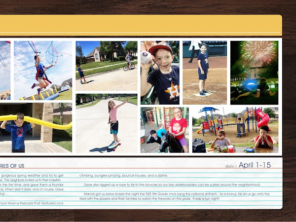 April 2016 Calendar Pages