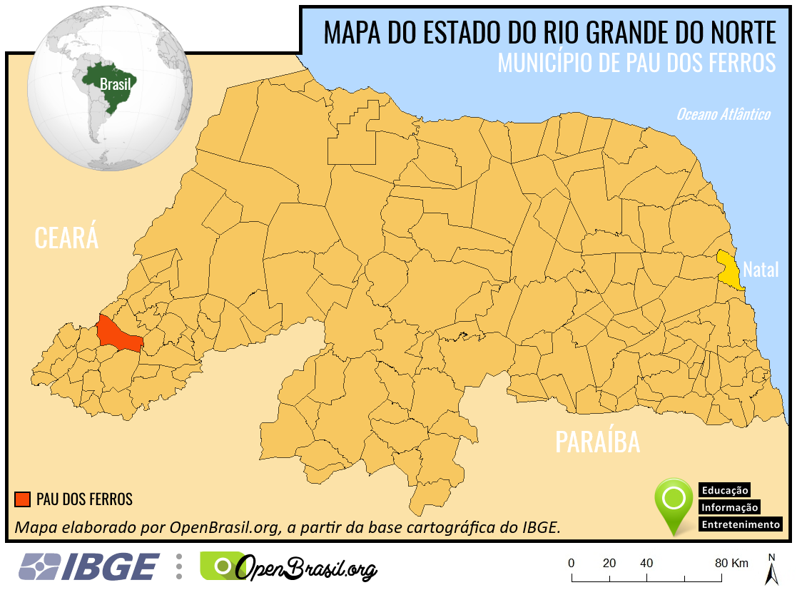 Mapa Do Rio Grande Do Norte Png