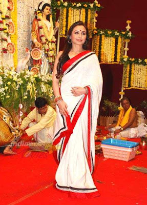 Rani Mukherji at Durga Puja