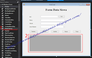 Menampilkan Data Ke Datagridview Dengan VB.NET