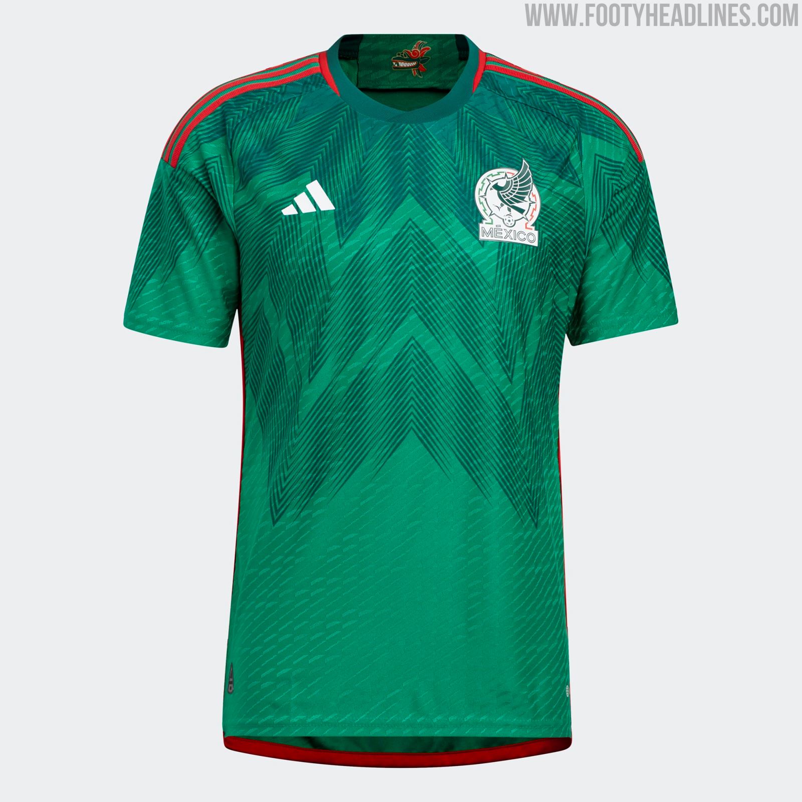 Mexico 2022 World Cup Home Kit Released Footy Headlines