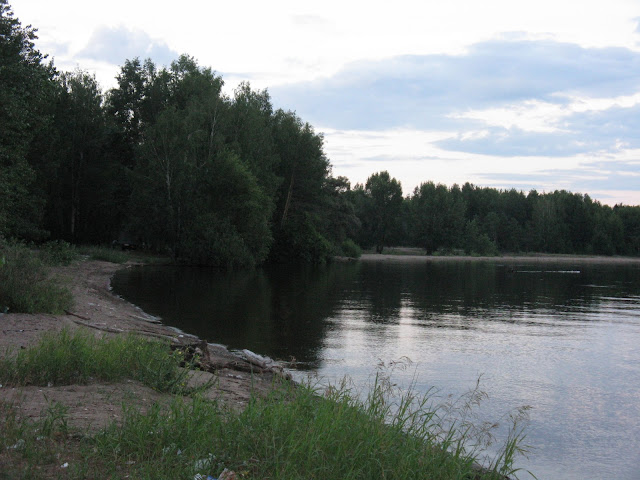 Река Кама, возле города Чайковского. Фото