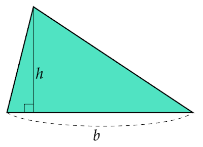 底辺と高さを利用した三角形の面積