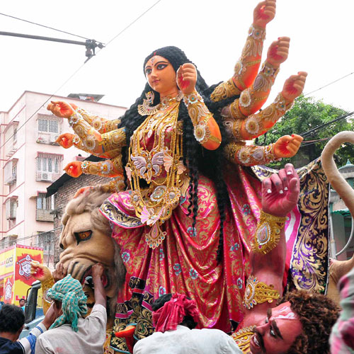 durga puja photo gallery at images