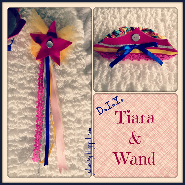 DIY felt princess tiara