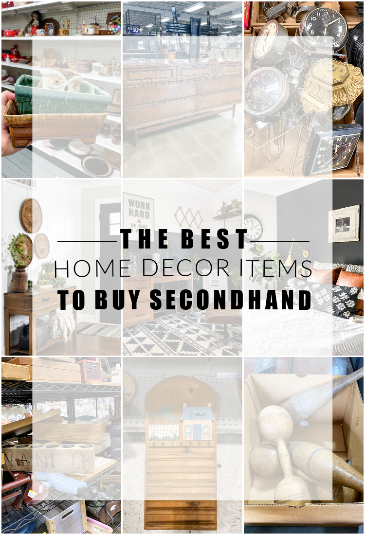 The Best Home Decor Items to Buy Secondhand | Little House of Four ...