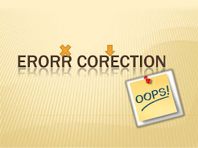 Error Correction