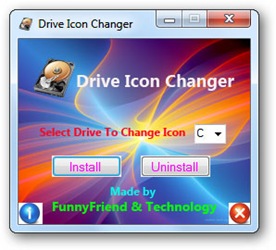 Drive icon Changer