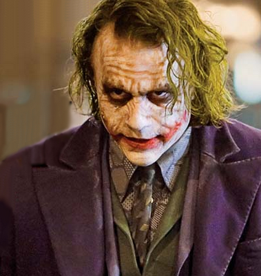 heath ledger joker without makeup. This joker is no joke