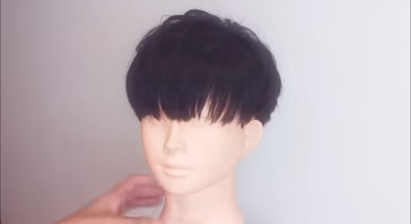 韓国ツーブロックマッシュの切り方 前髪重めマッシュの作り方 美容師 髪技屋さんの 髪ブログ