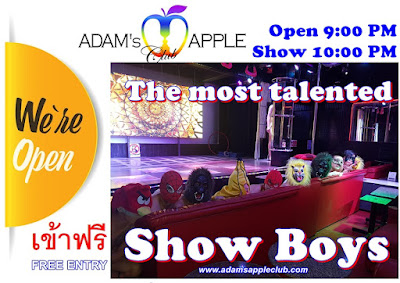 Most talented Show Boys Adams Apple Club Chiang Mai