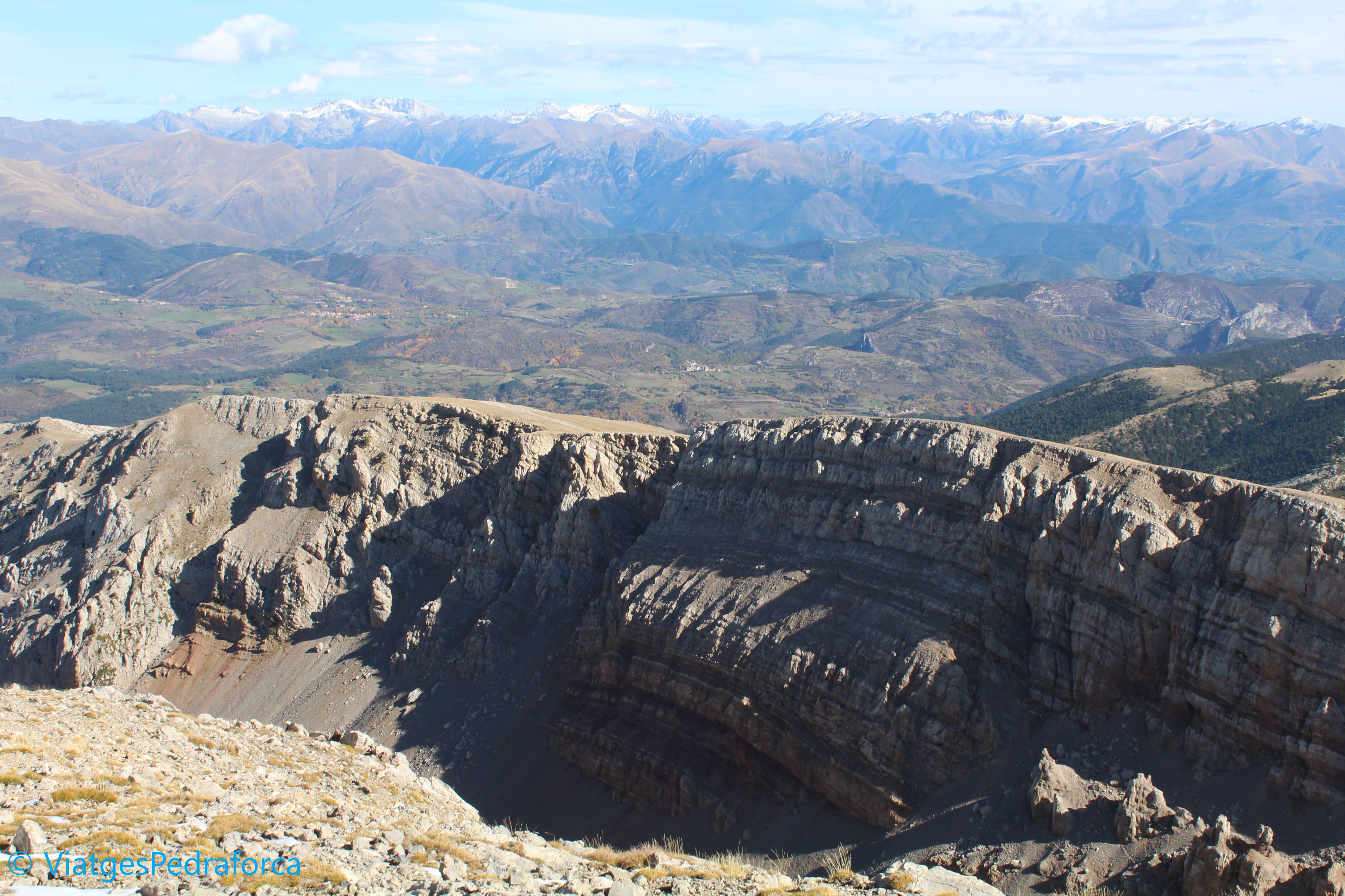 Turbón, senderisme, Pirineus, Aragó, natura, ruta senderista, Osca