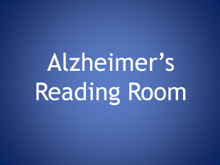 How To Use the Alzheimer's Reading Room Knowledge Base