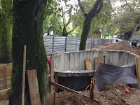 Obras cafetería Alameda; Santiago de Compostela; César Coll