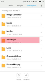 Trik Simpan Foto / video Status Whatsapp Teman ke galery Hp Tanpa Screenshot & Aplikasi Tambahan