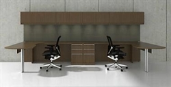 2 person office desks