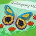 Quillingowy motyl