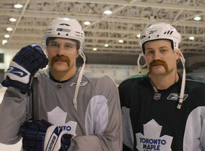 movember leafs moustaches