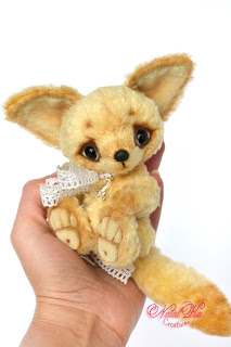 Artist teddy fox, fennec fox, teddy ooak, handmade teddy fox, artist fennec, teddies with charm, авторский лисенок фенек, фенек тедди, лиса тедди, авторская лисица, Künsterfuchs, Teddy Fuchs, Künstlerteddy, Fennek Fuchs, NatalKa Creations