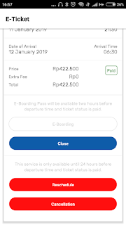 Cara Ganti Jadwal Tiket Kereta Api Secara Online (Reschedule)