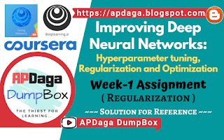 Improving Deep Neural Networks Week-1 Regularization